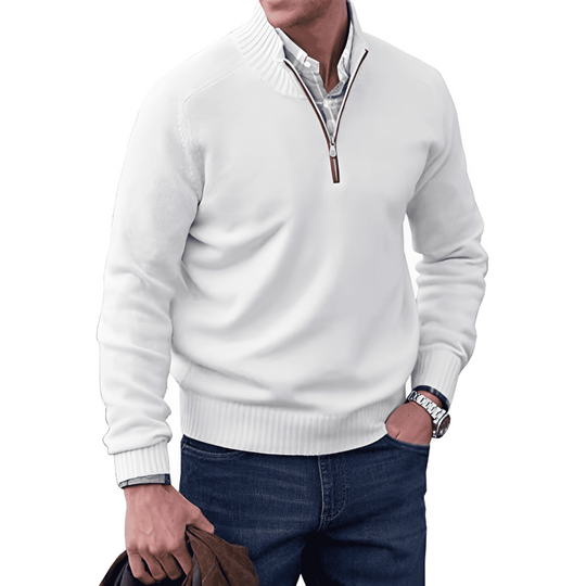 MALIK™ | Casual Ribbed Sweater