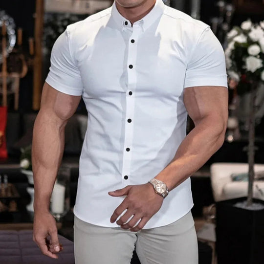 MARCO™ | Chemise d'été coupe ajustée