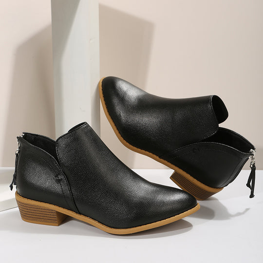 ELINE™ | Modern Slip-On Ankle Boots