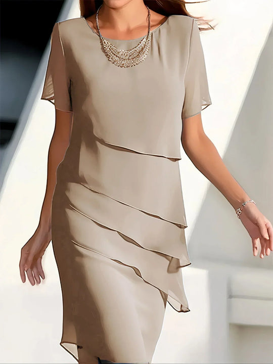 LORA™ | Elegant layered dress