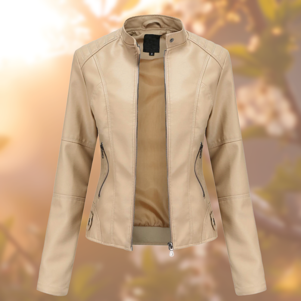 SERENA™ | Stylish Women's Leather Jacket