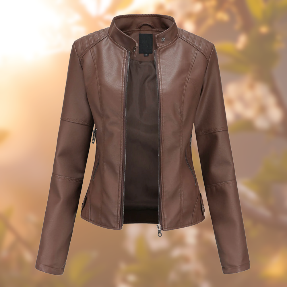 SERENA™ | Stylish Women's Leather Jacket