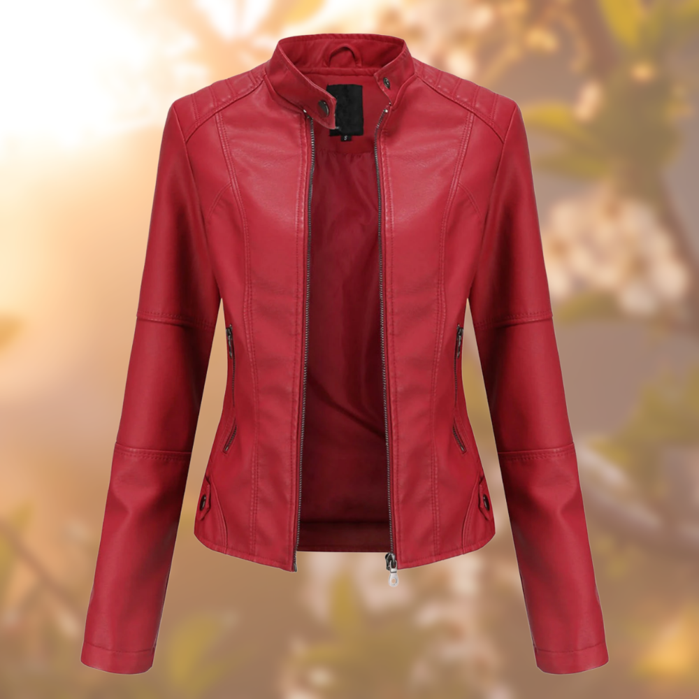 SERENA™ | Stylish Women's Leather Jacket