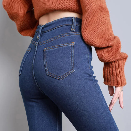 SNUGJEAN™ | Cozy Fleece-Lined Jeans