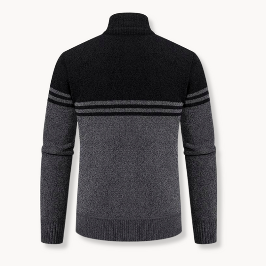 AXEL™ | Modern Zip-Up Sweater