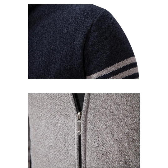 AXEL™ | Modern Zip-Up Sweater