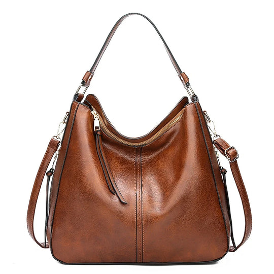 AMIRA™ | Leather Shoulder Bag