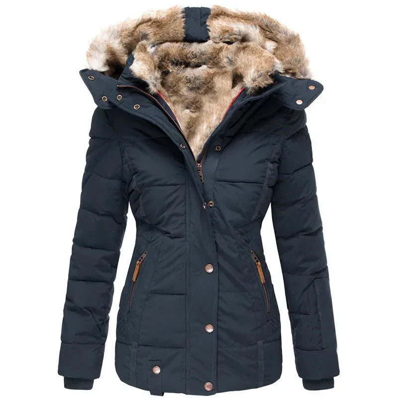 ELOISE™ | Fashionable winter coat with fur lining for women