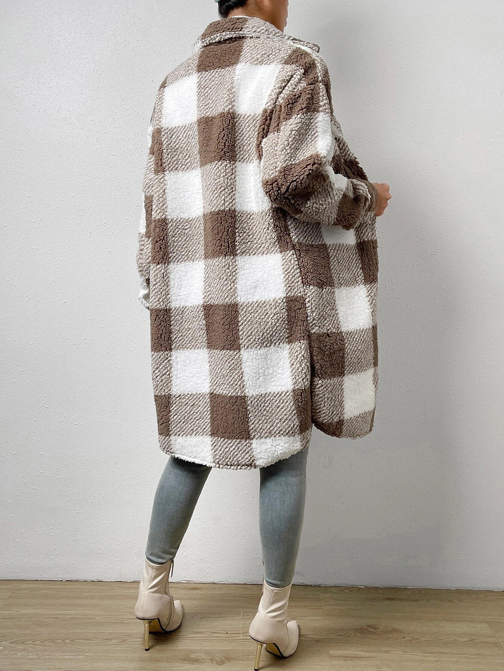 AMARA™ | Timeless Plaid Long Coat