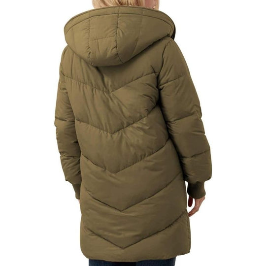 VALORA™ | Plush-Lined Hooded Coat