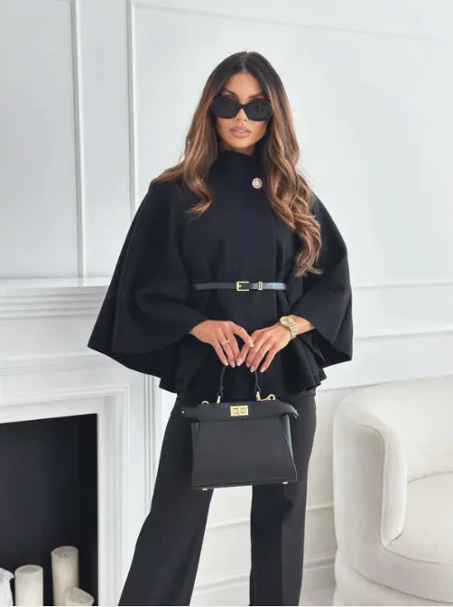 ARLETTE™ | Luxe Cape Coat