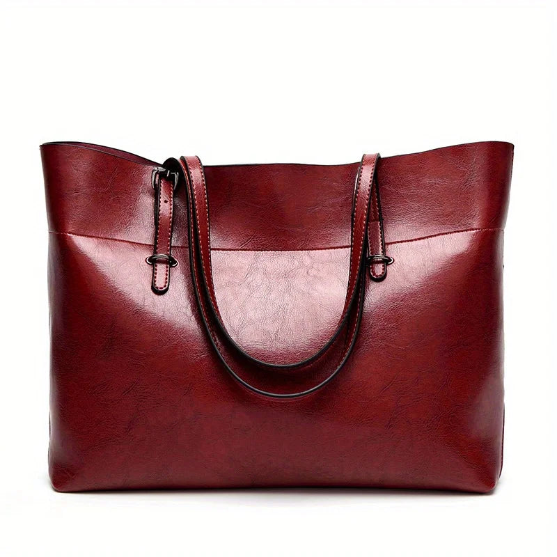 CARLA™ | Leather Tote Bag