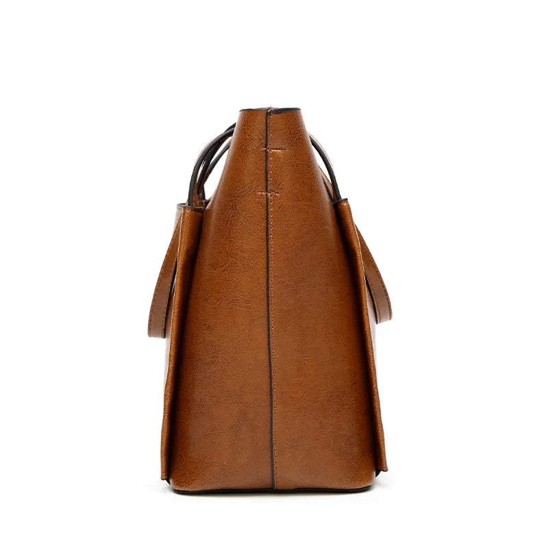 ADINA™ | Leather Crossbody Bag