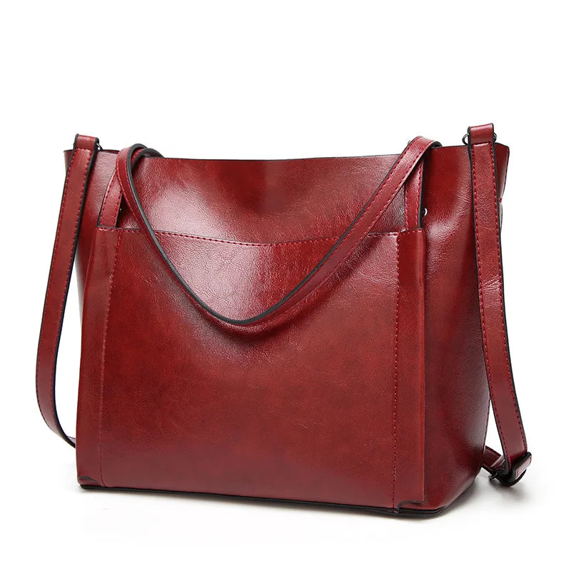 ADINA™ | Leather Crossbody Bag