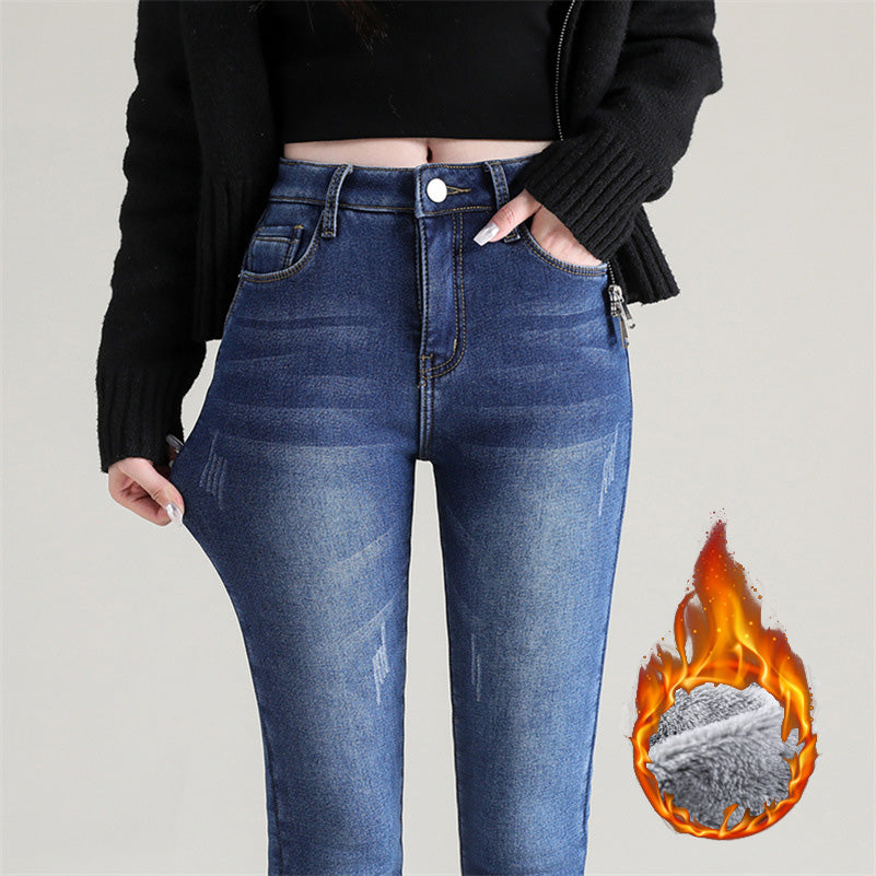 SNUGJEAN™ | Cozy Fleece-Lined Jeans