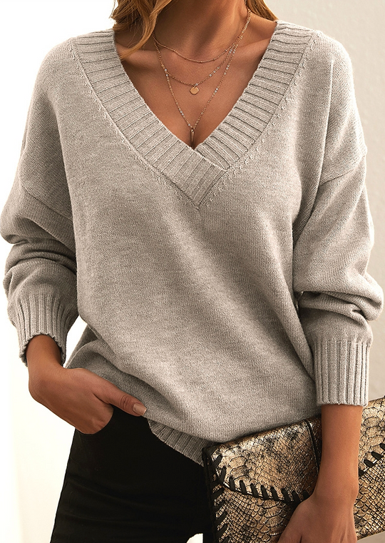 CELINA™ | Elegant Soft Knit Sweater