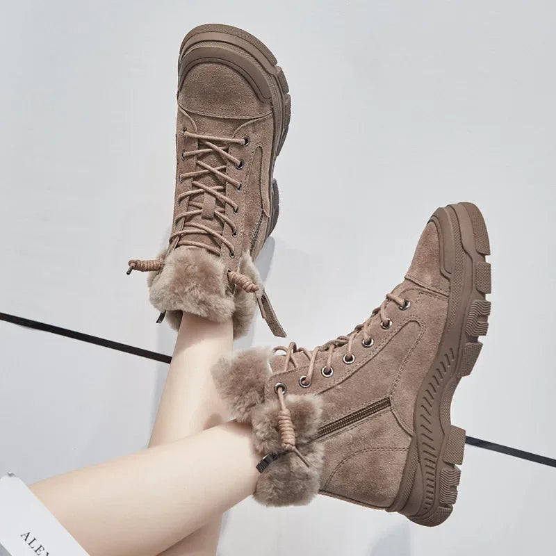 ELIANA™ | Warm fur winter boots