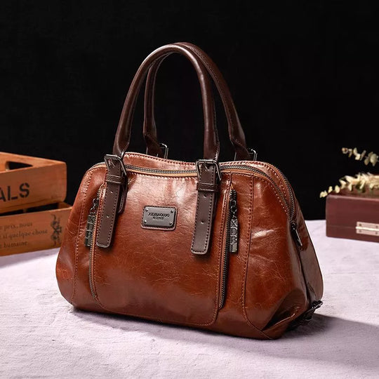 MARVIA™ | Elegant Leather Bag