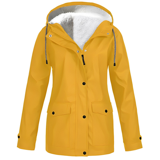 AMELIA™ | Fleece-lined raincoat for women