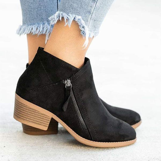 IDOL™ | Women's orthopaedic faux suede boots