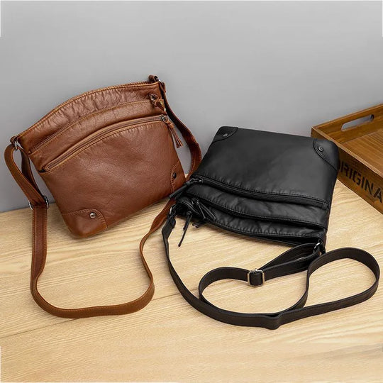 ALEA™ | Leather Crossbody Bag