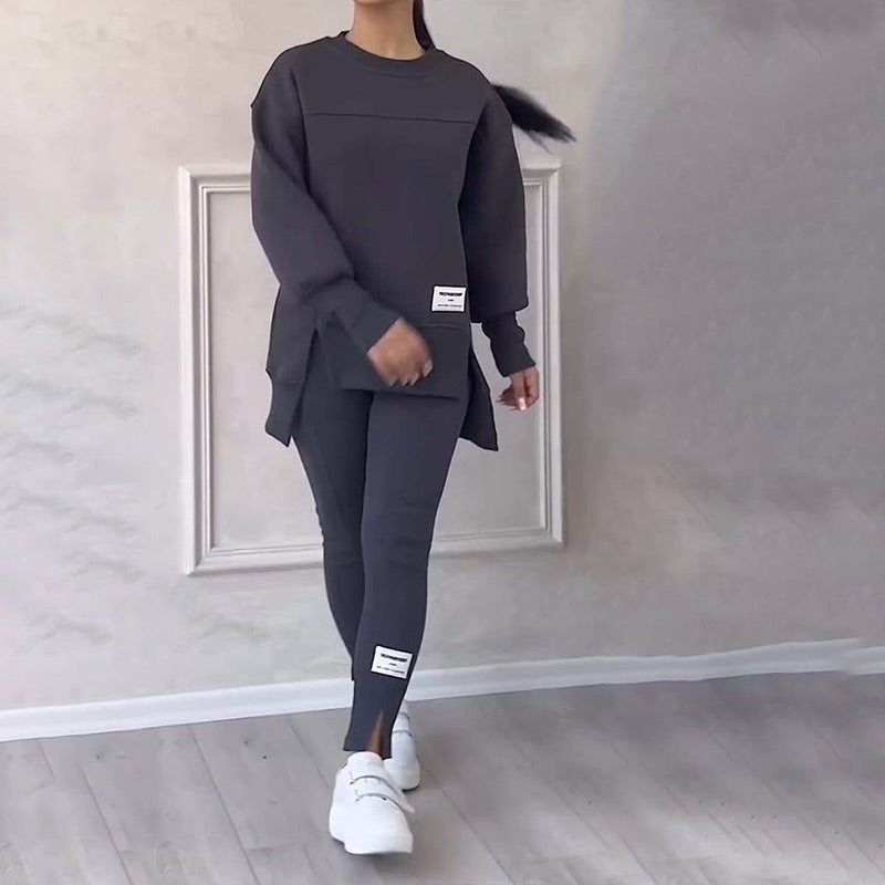 MAELIE™ | Ensemble sweat-shirt et leggings décontractés