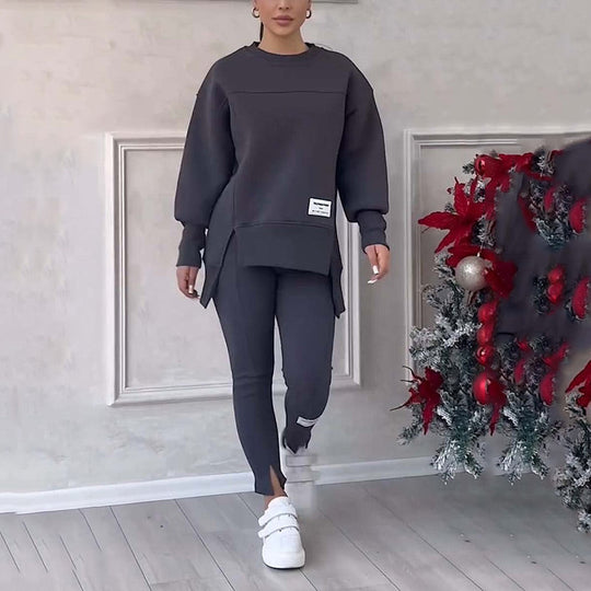 MAELIE™ | Ensemble sweat-shirt et leggings décontractés